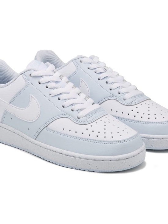 Nike Shoes - Nike Low-Top Sneakers in White and Light Blue